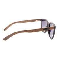 OC.CL.4544-2002.1 Oculos de Sol Masculino Chilli Beans Bamboo Classico Polarizado Degrade Marrom -1-
